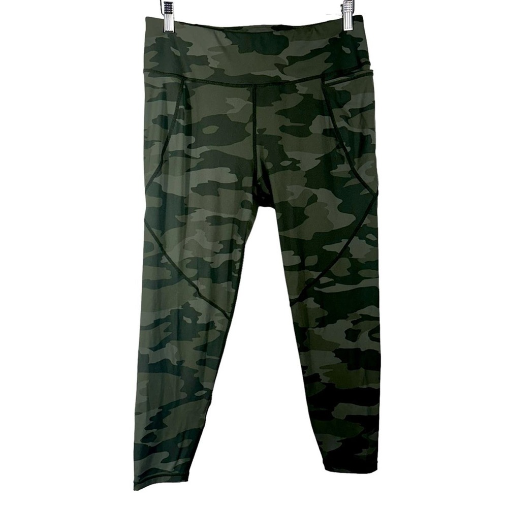 Sweaty Betty Power 7/8 Length Leggings Camo Size 12